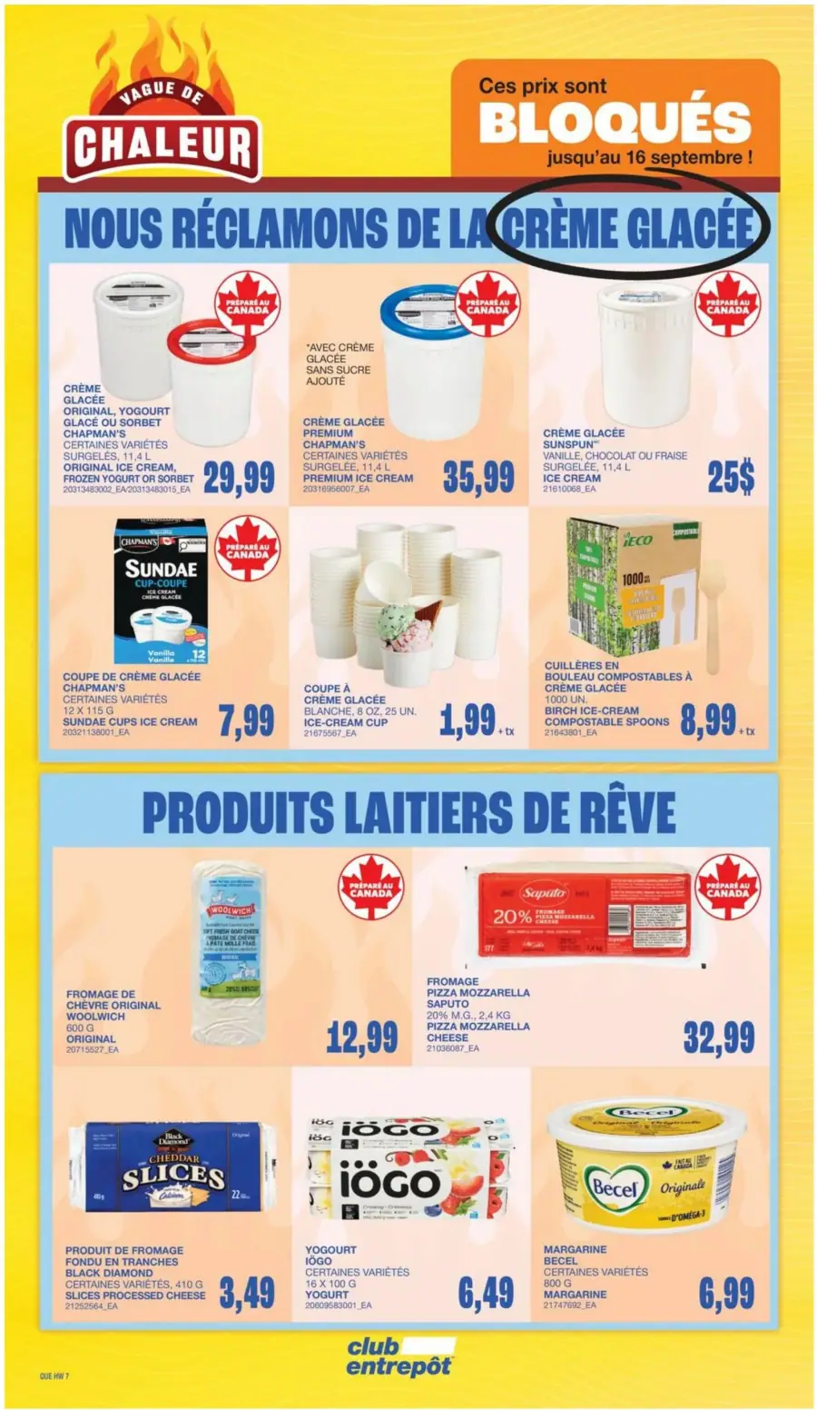 Page 10 du circulaire Club Entrepôt.