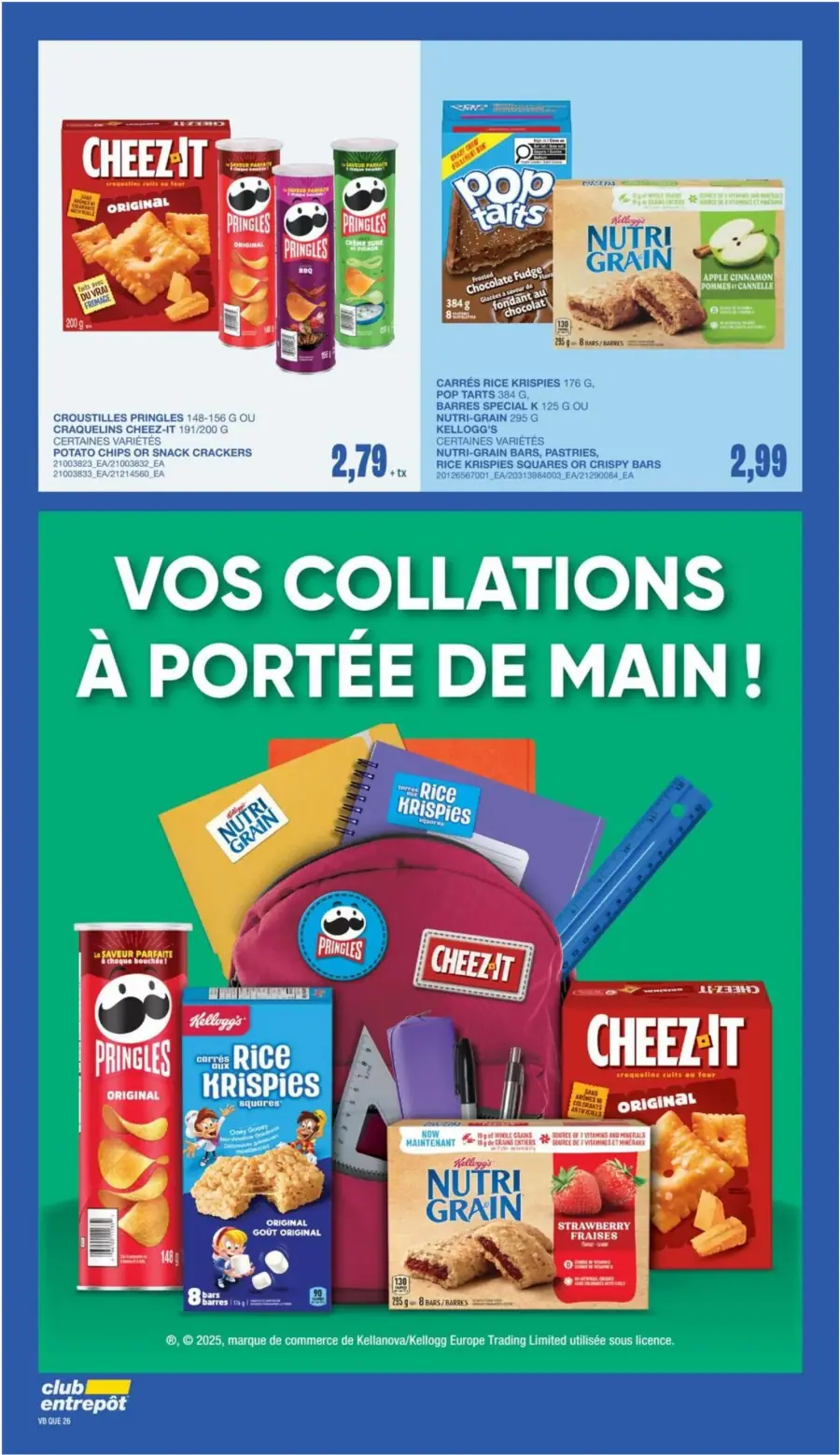 Page 34 du circulaire Club Entrepôt.