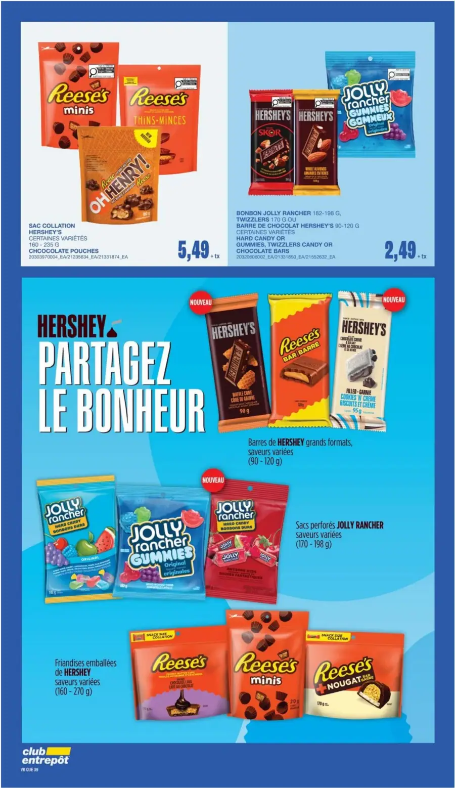 Page 47 du circulaire Club Entrepôt.