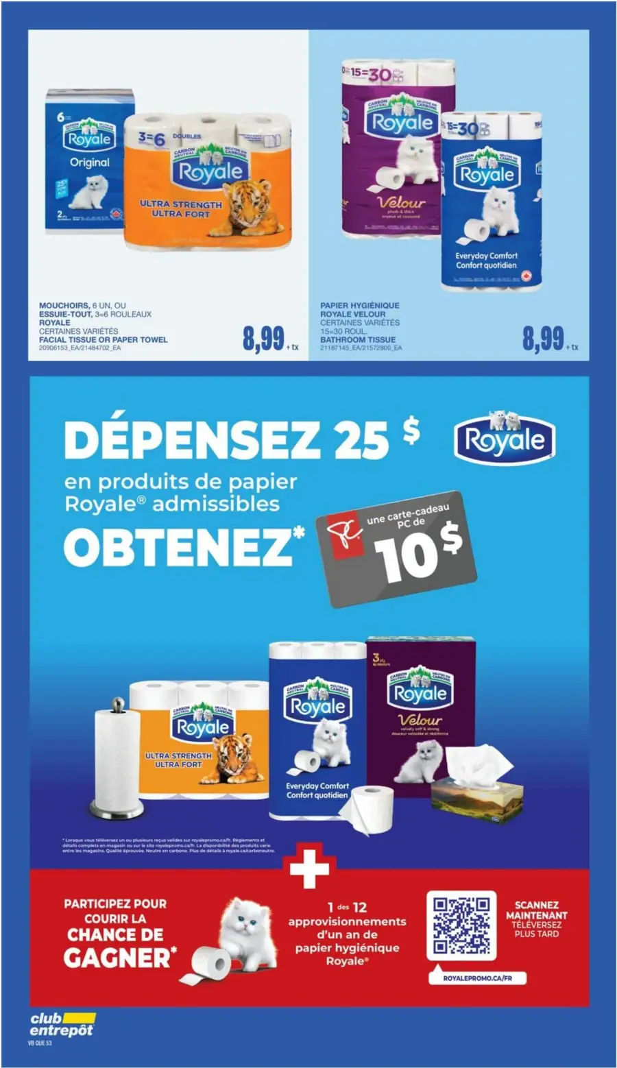 Page 60 du circulaire Club Entrepôt.