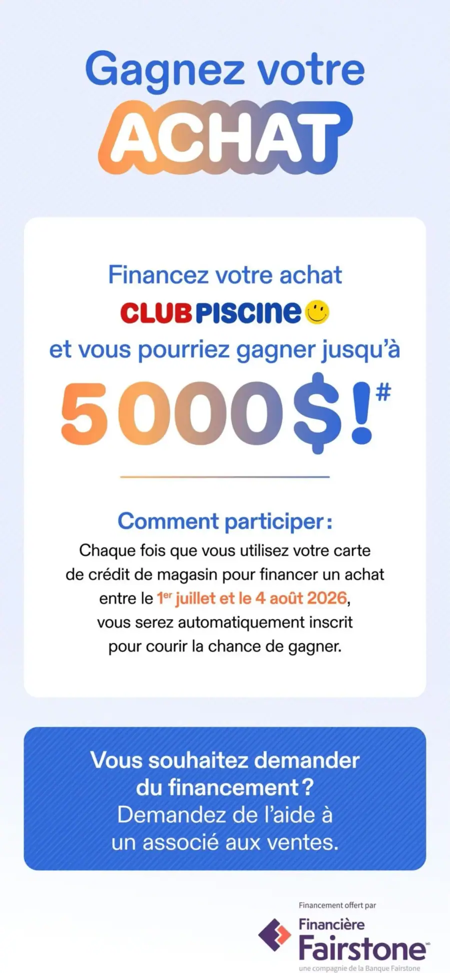 Page 5 du circulaire Club Piscine.