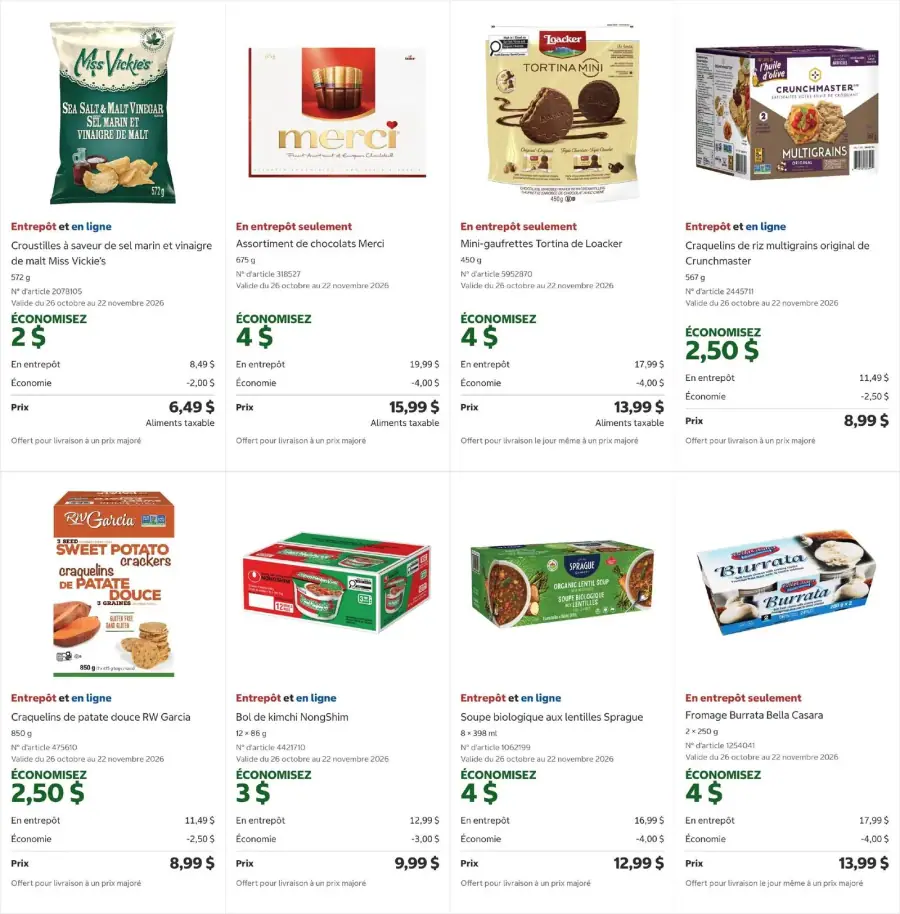 Page 4 du circulaire Costco.
