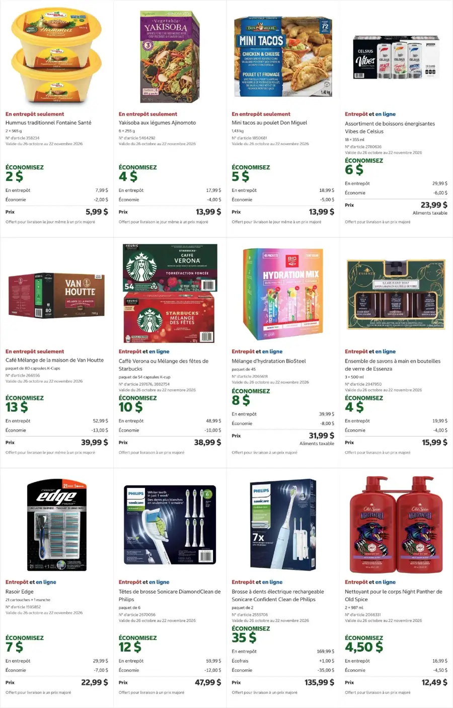 Page 5 du circulaire Costco.