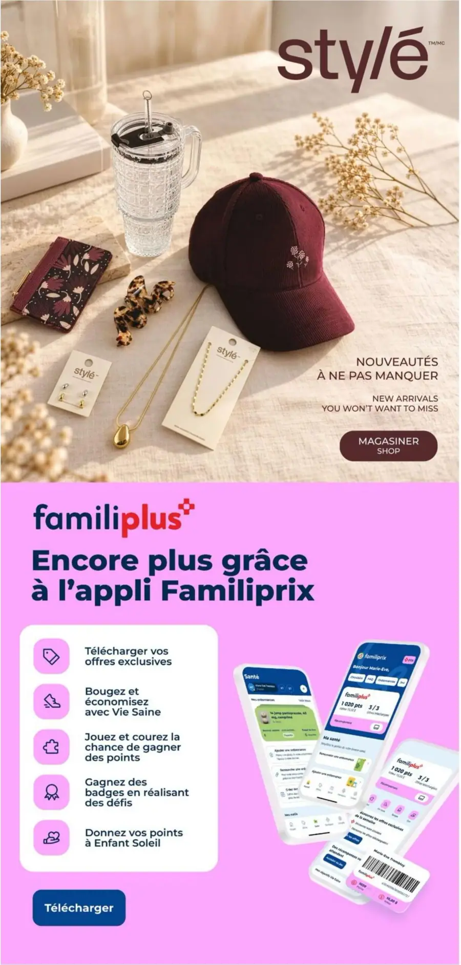 Page 9 du circulaire Familiprix.