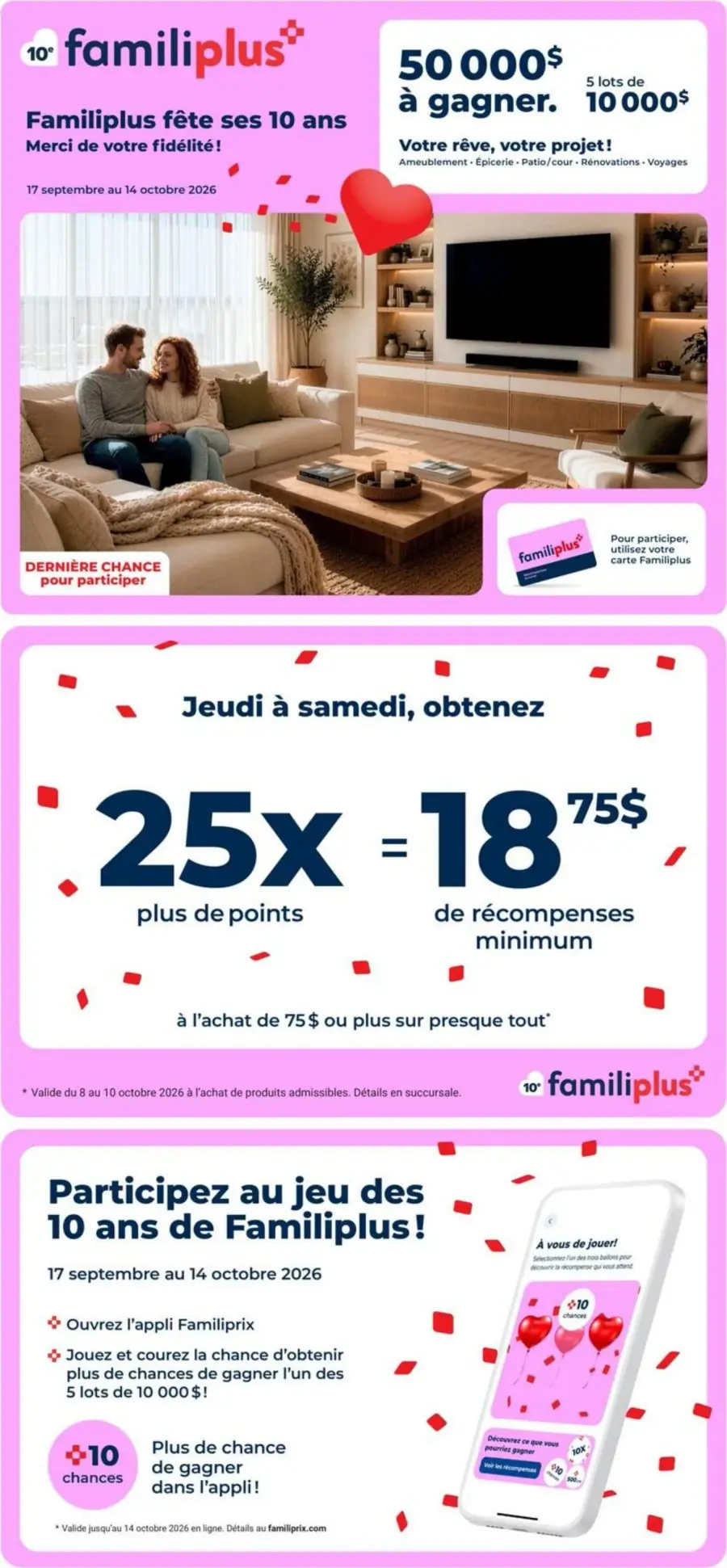 Page 3 du circulaire Familiprix.