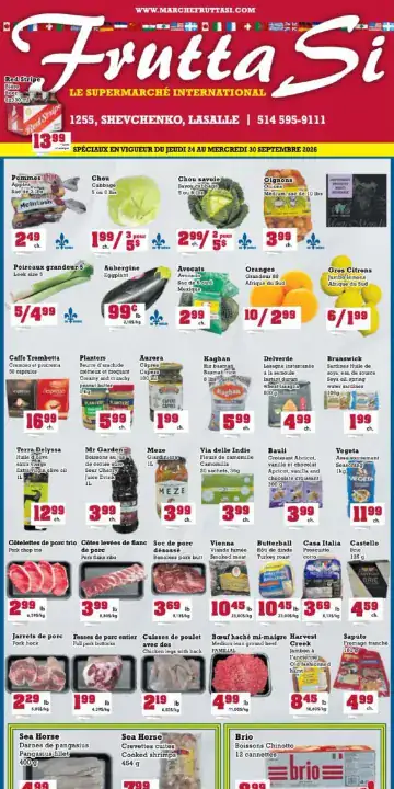 Aperçu de la Circulaire Frutta Si du 24 au 30 septembre 2026