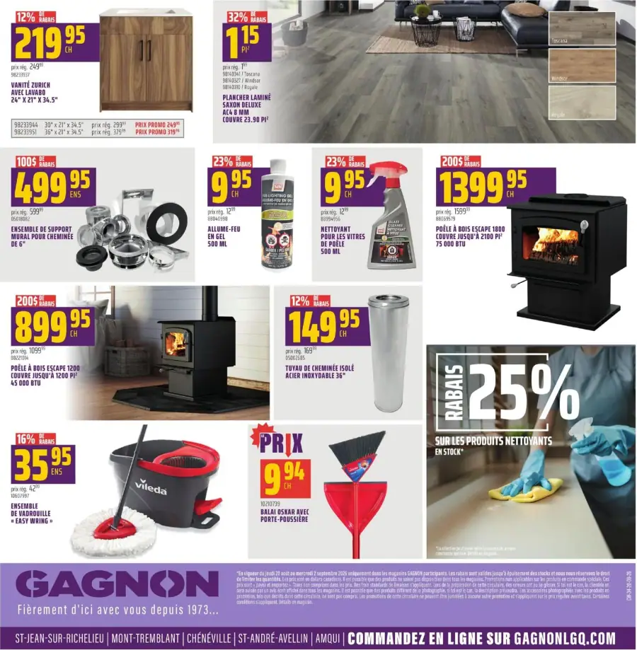 Page 3 du circulaire Gagnon.