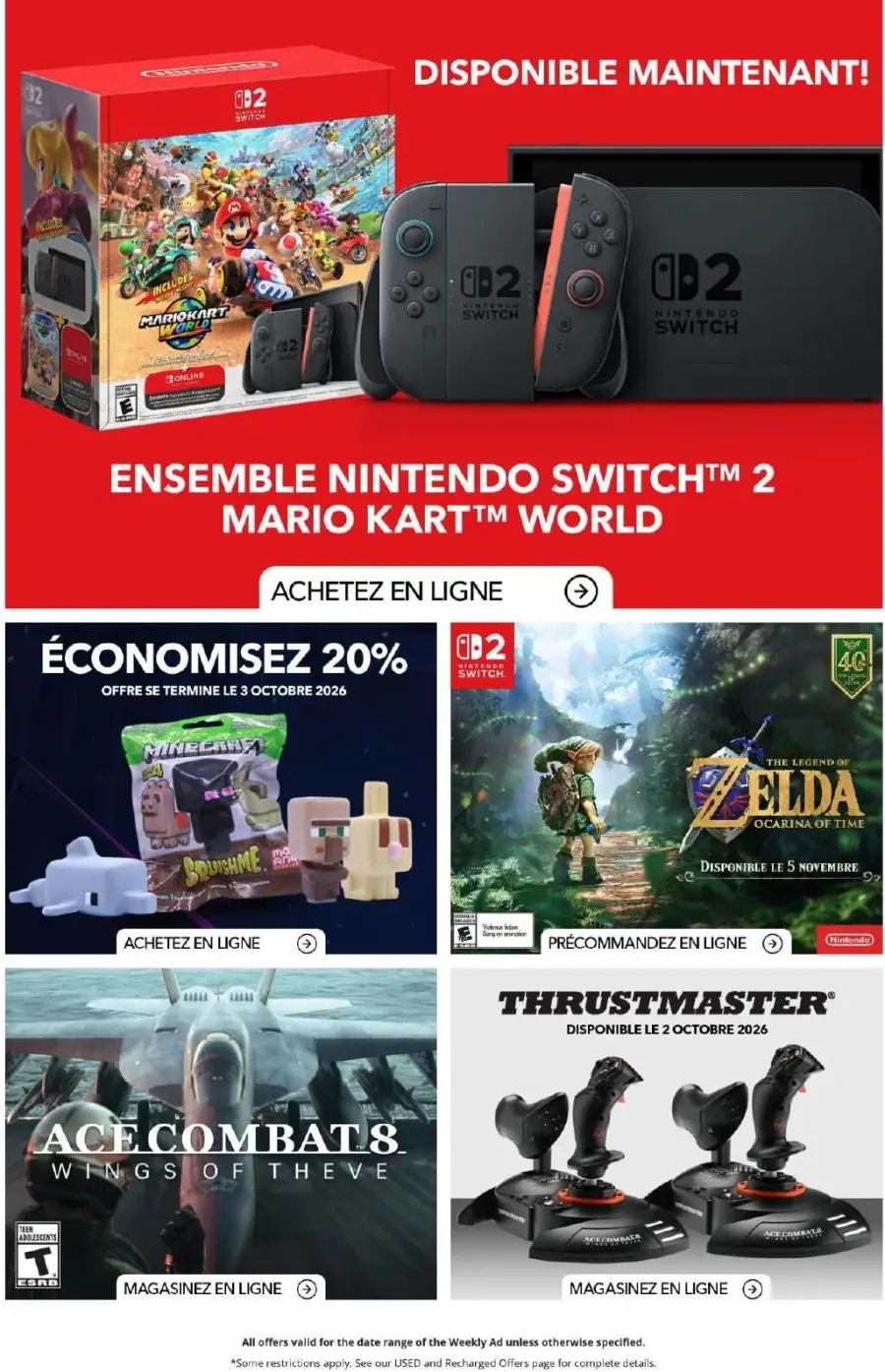 Page 3 du circulaire Gamestop.