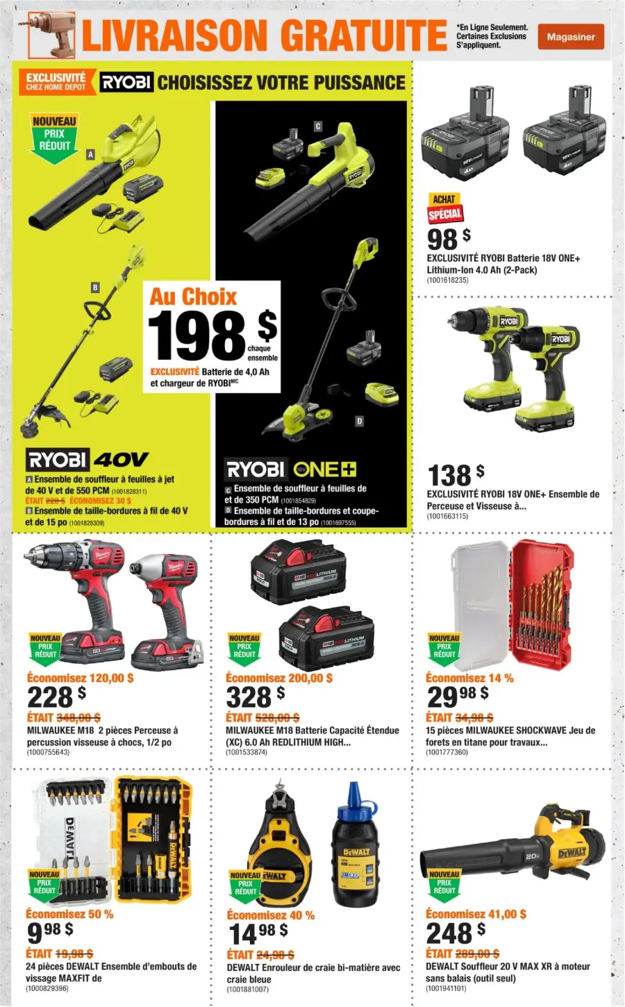 Page 5 du circulaire Home Depot.