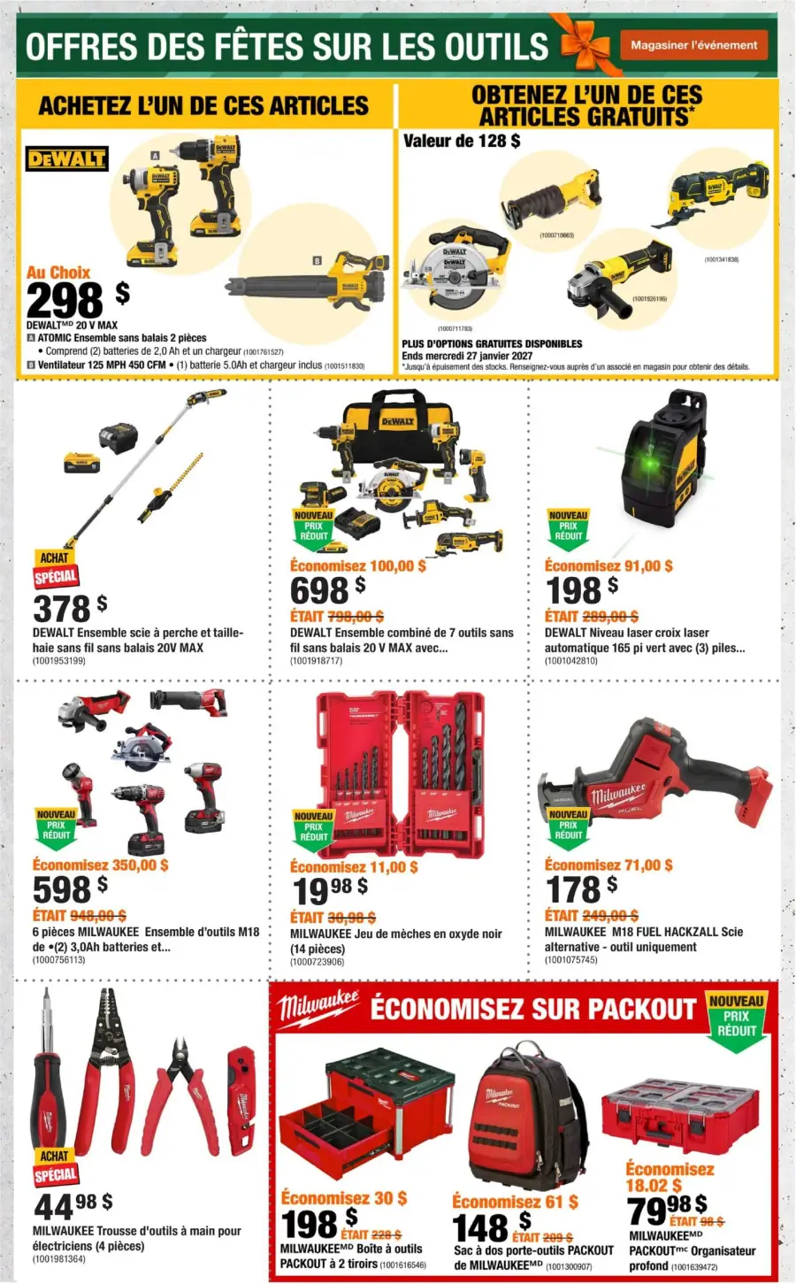 Page 2 du circulaire Home Depot.