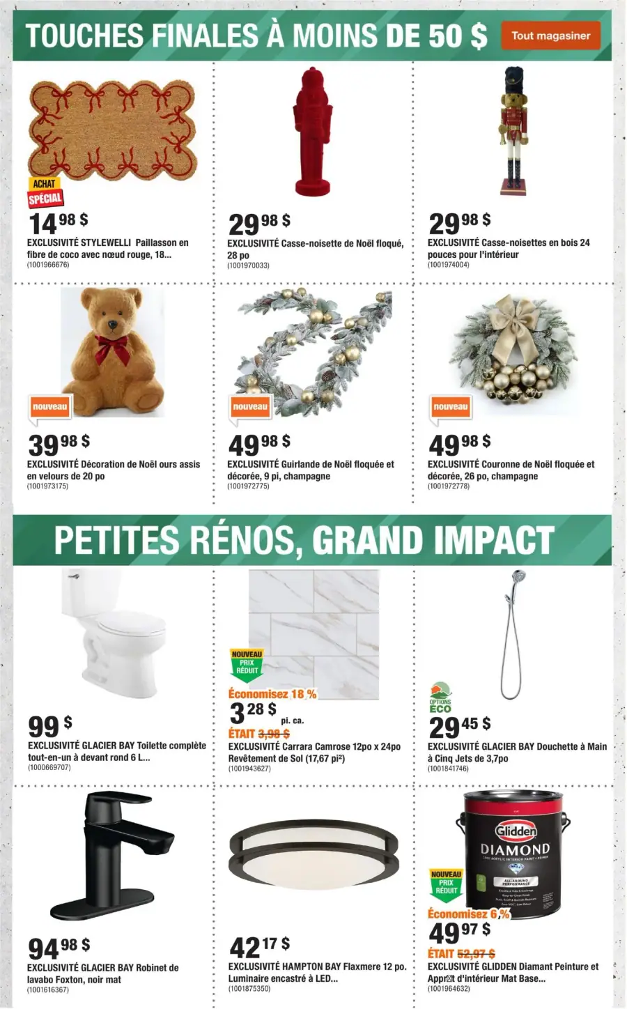 Page 6 du circulaire Home Depot.