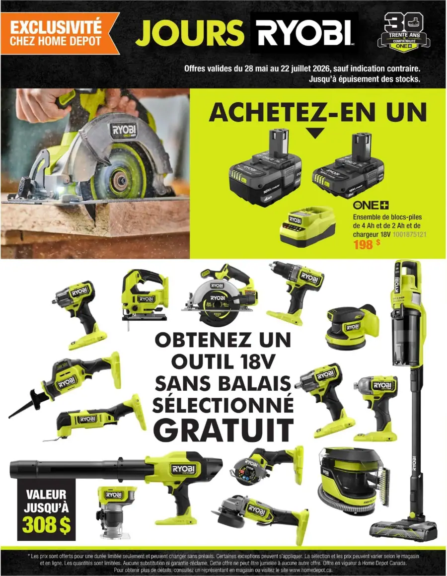 Page 2 du circulaire Home Depot.