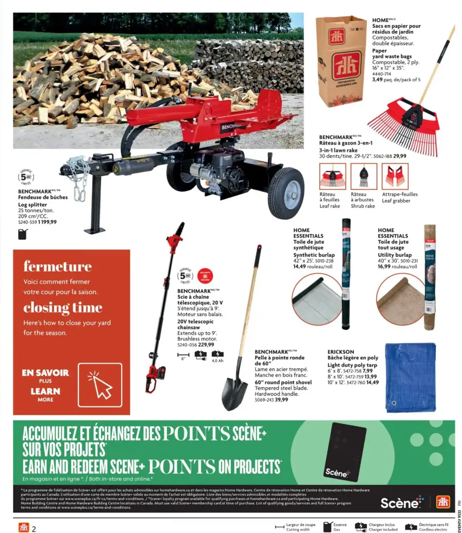 Page 2 du circulaire Home Hardware.