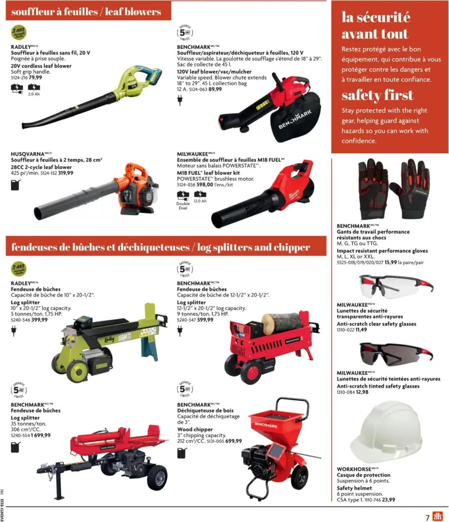 Page 7 du circulaire Home Hardware.