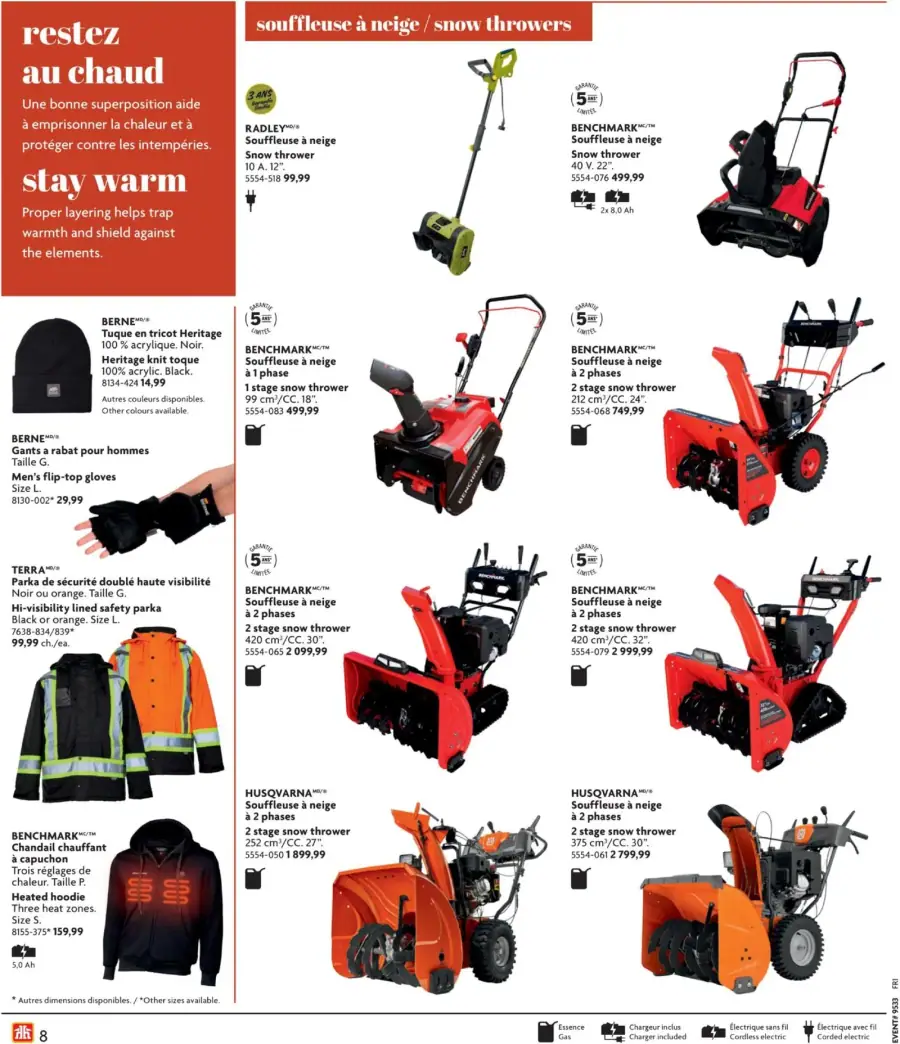 Page 8 du circulaire Home Hardware.