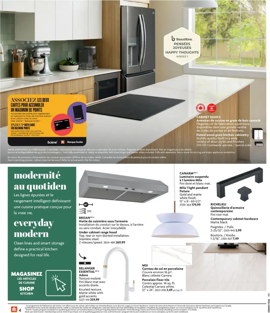 Page 4 du circulaire Home Hardware.