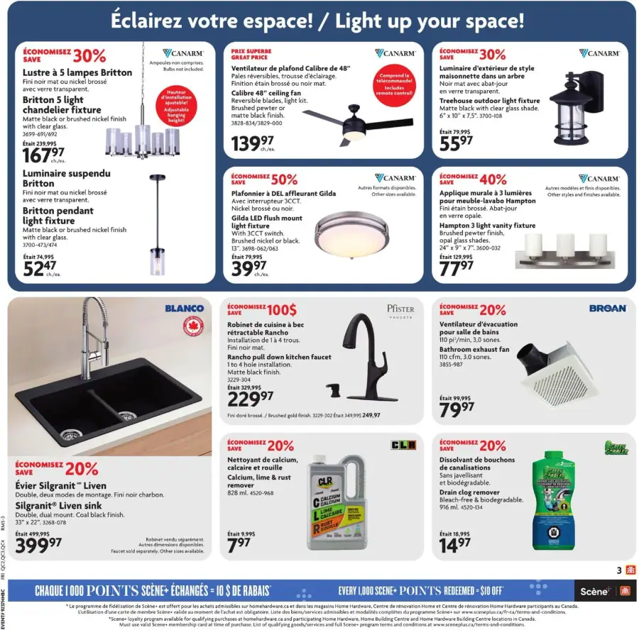 Page 3 du circulaire Home Hardware.