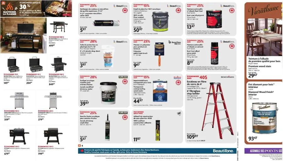 Page 4 du circulaire Home Hardware.