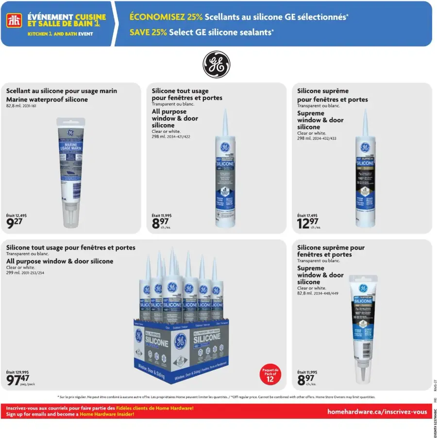 Page 6 du circulaire Home Hardware.