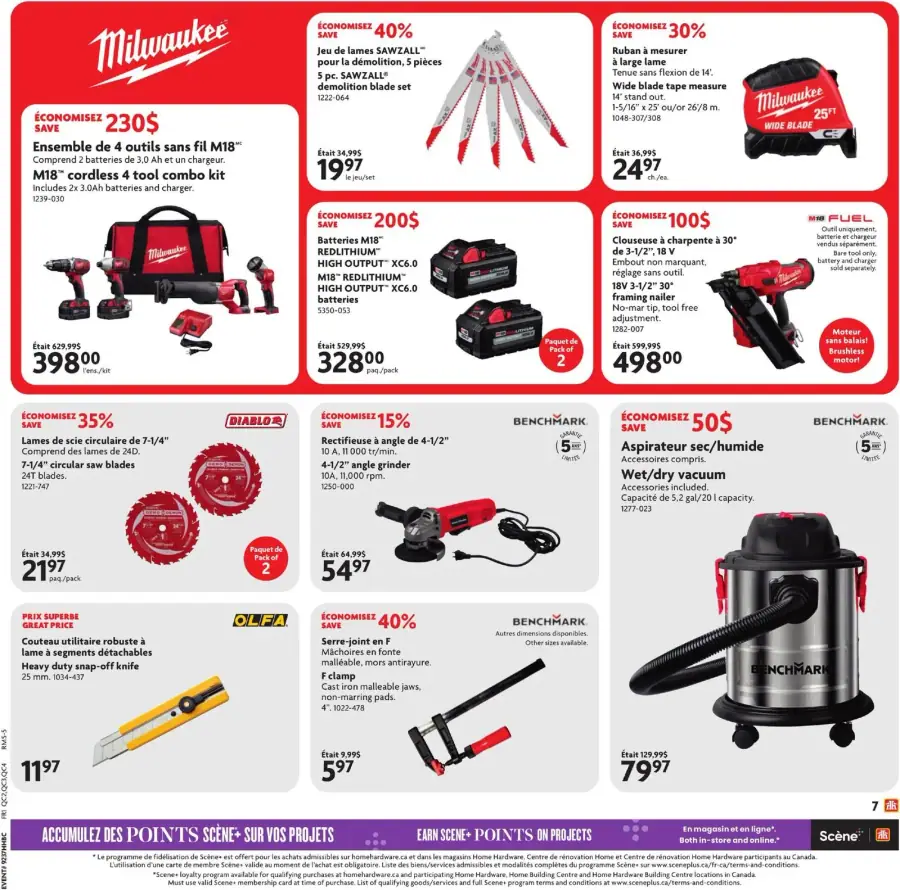 Page 7 du circulaire Home Hardware.