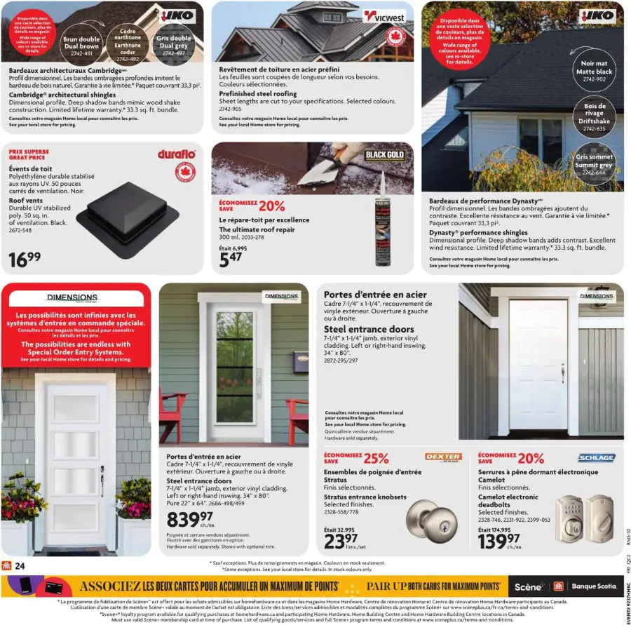 Page 24 du circulaire Home Hardware.