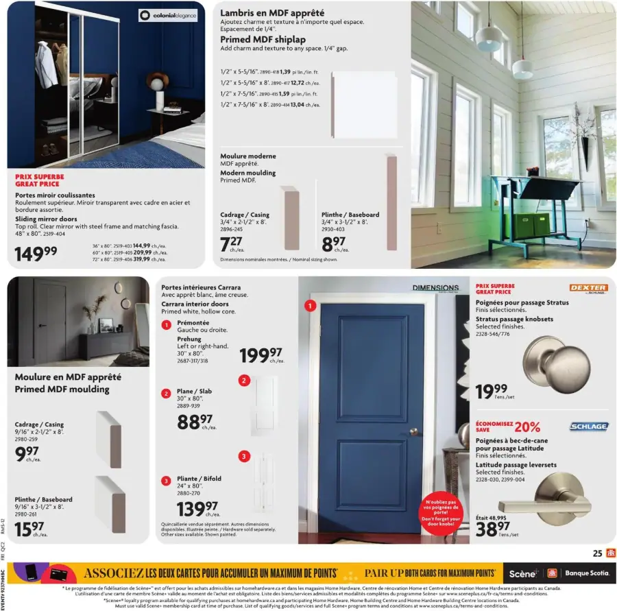 Page 25 du circulaire Home Hardware.