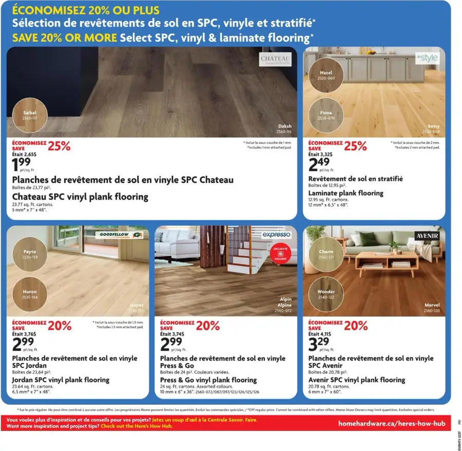 Page 27 du circulaire Home Hardware.