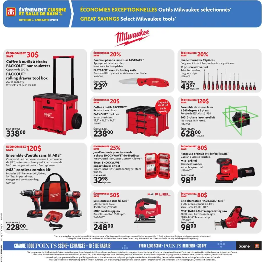 Page 12 du circulaire Home Hardware.