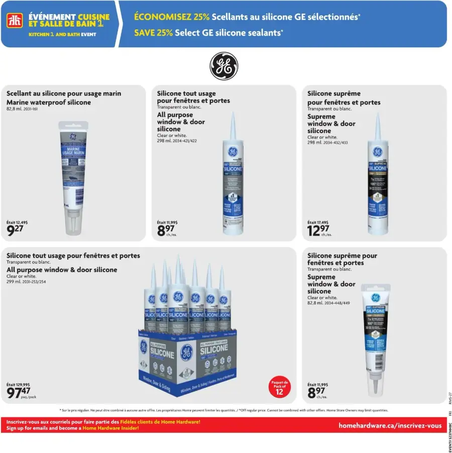 Page 16 du circulaire Home Hardware.