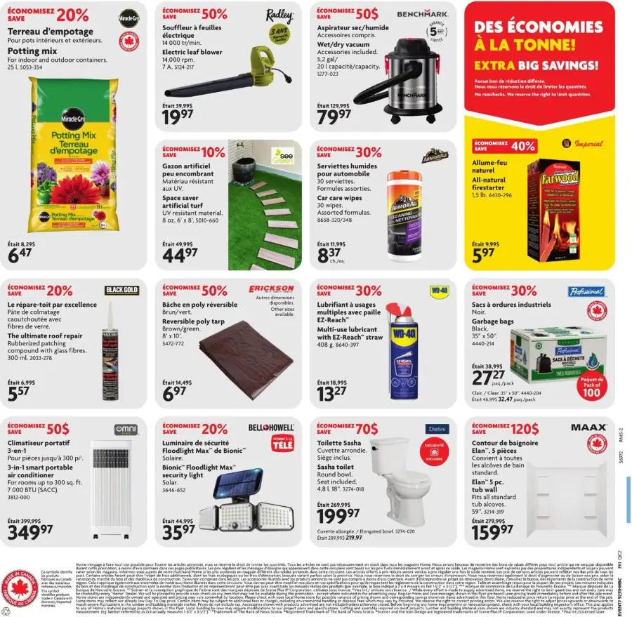 Page 2 du circulaire Home Hardware.