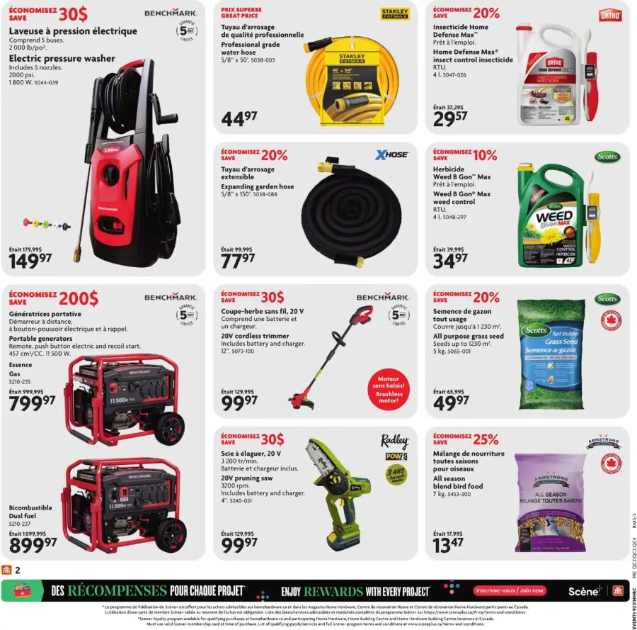 Page 3 du circulaire Home Hardware.