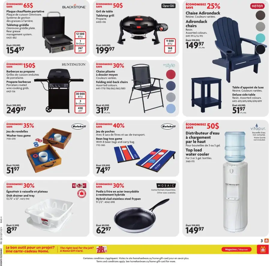 Page 4 du circulaire Home Hardware.