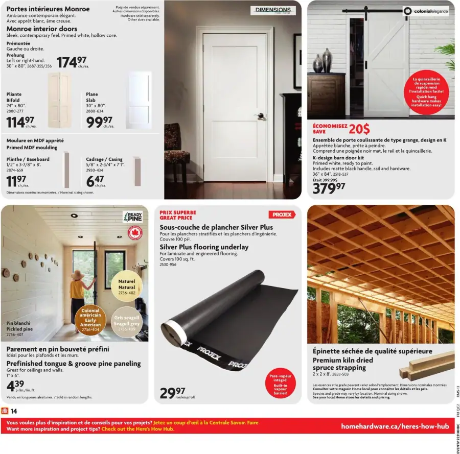 Page 17 du circulaire Home Hardware.