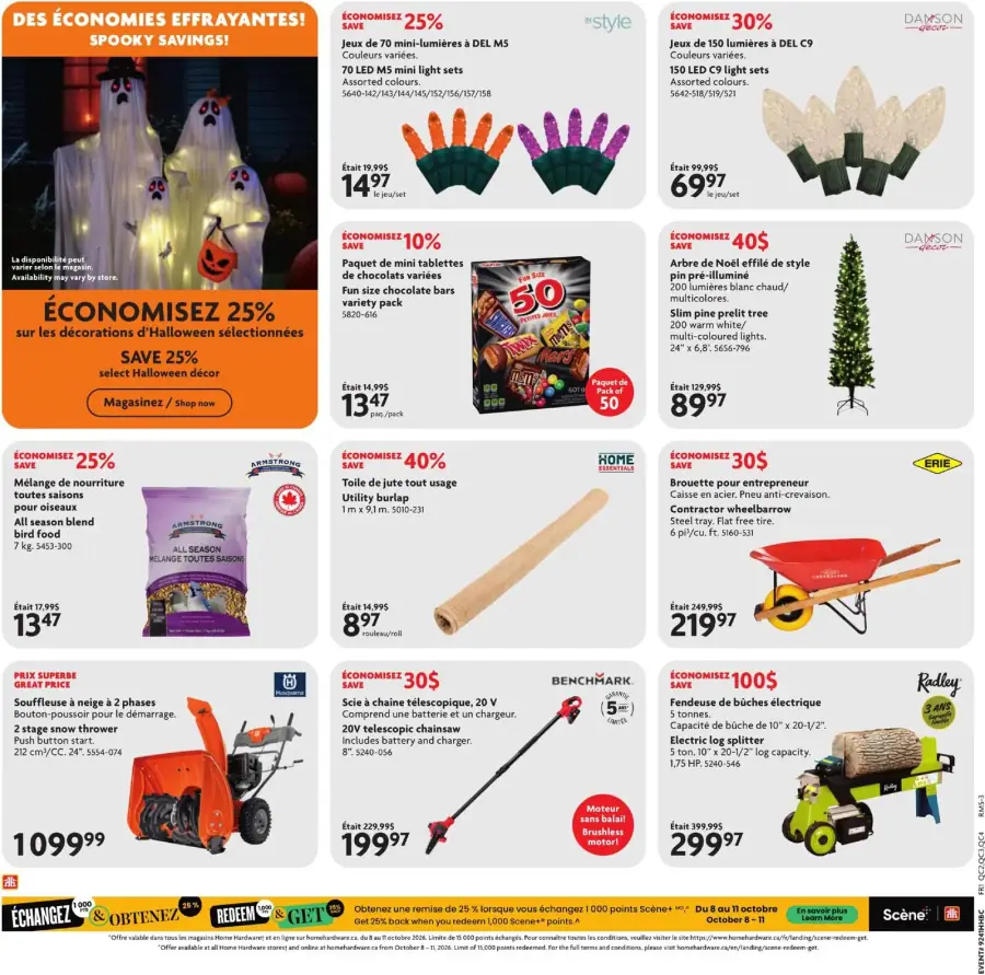 Page 3 du circulaire Home Hardware.