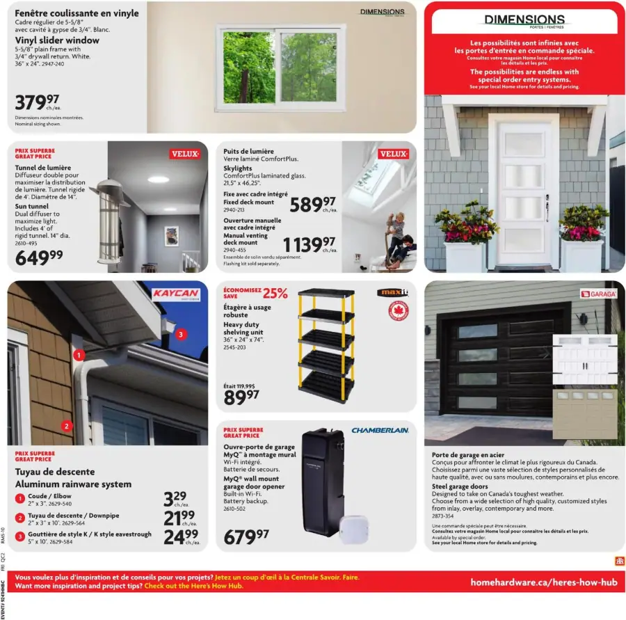 Page 21 du circulaire Home Hardware.