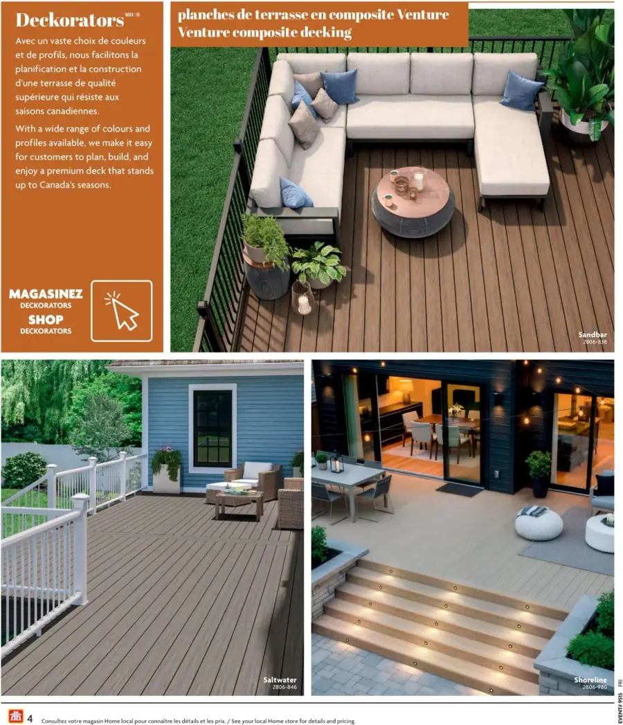 Page 4 du circulaire Home Hardware.