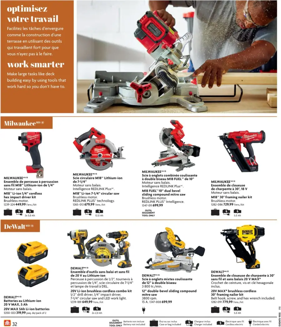 Page 32 du circulaire Home Hardware.