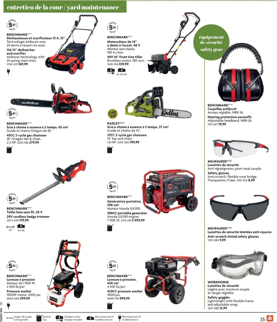 Page 35 du circulaire Home Hardware.