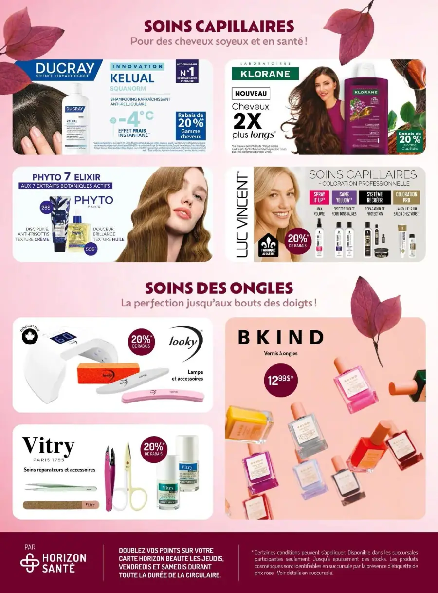 Page 6 du circulaire Horizon Santé.