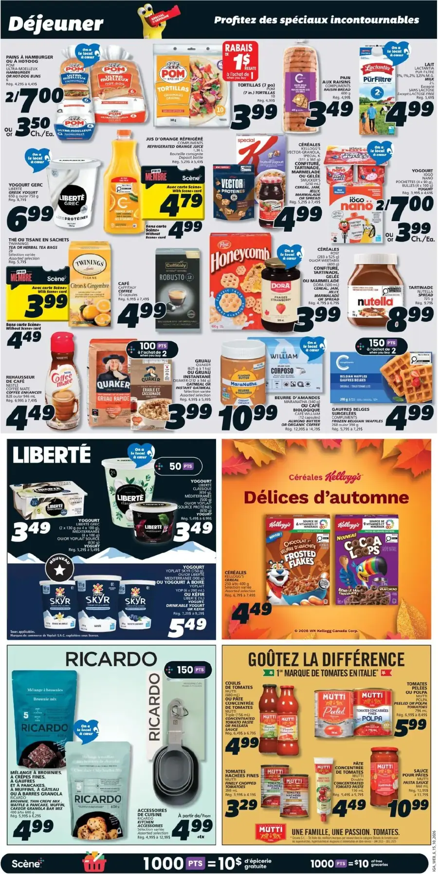 Page 10 du circulaire IGA.