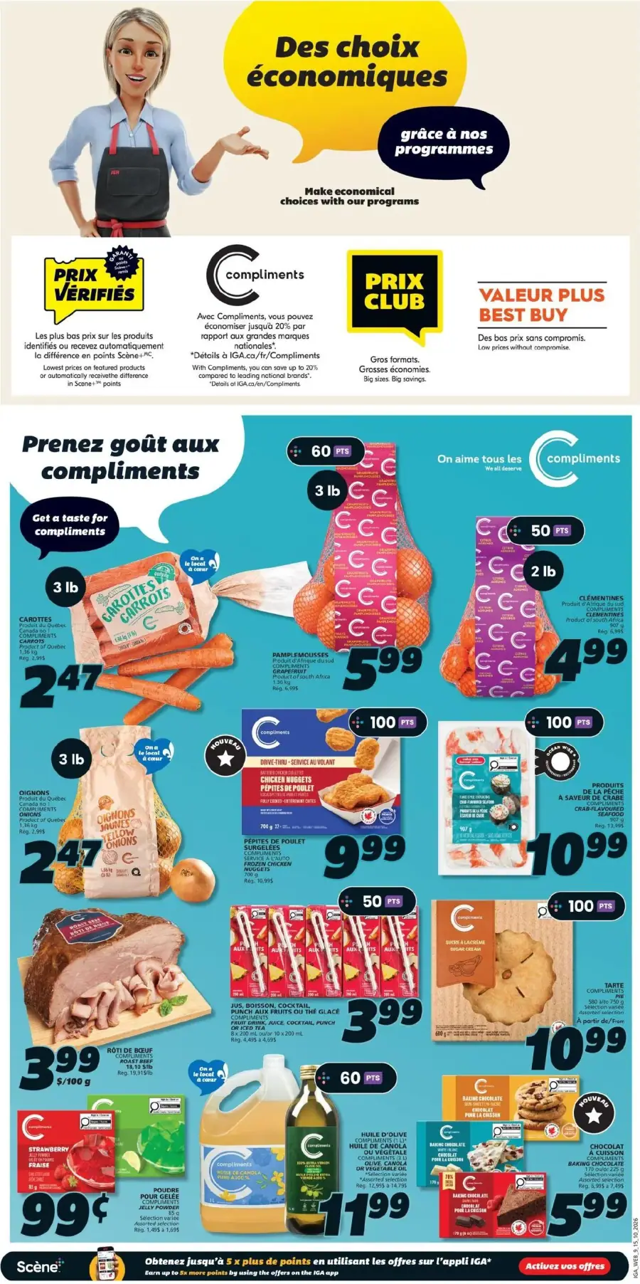 Page 13 du circulaire IGA.