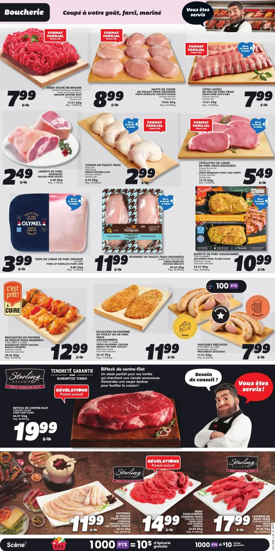 Page 5 du circulaire IGA.