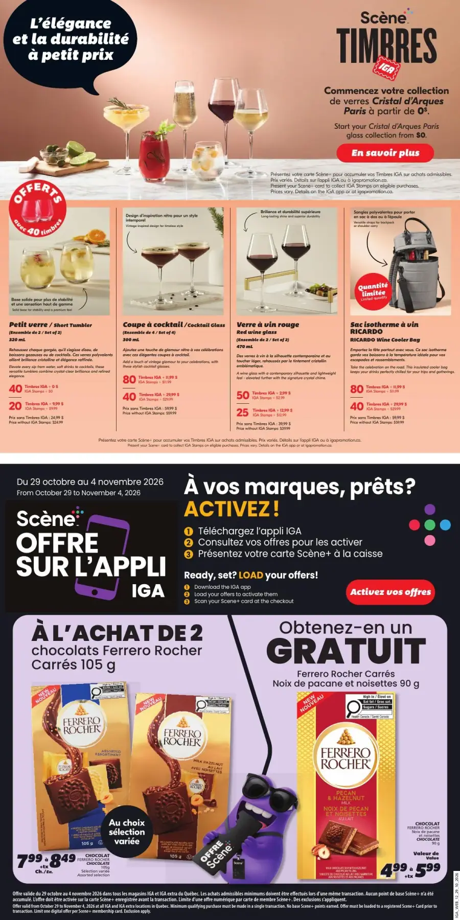 Page 17 du circulaire IGA.