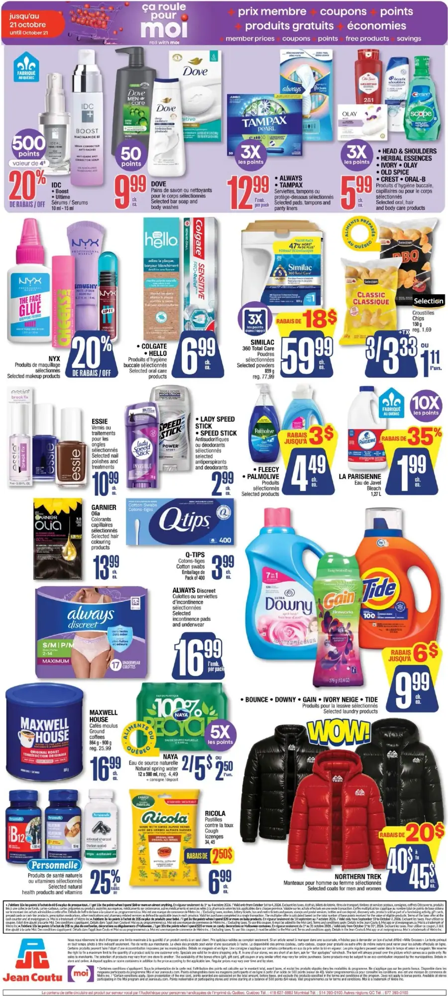 Page 2 du circulaire Jean Coutu.