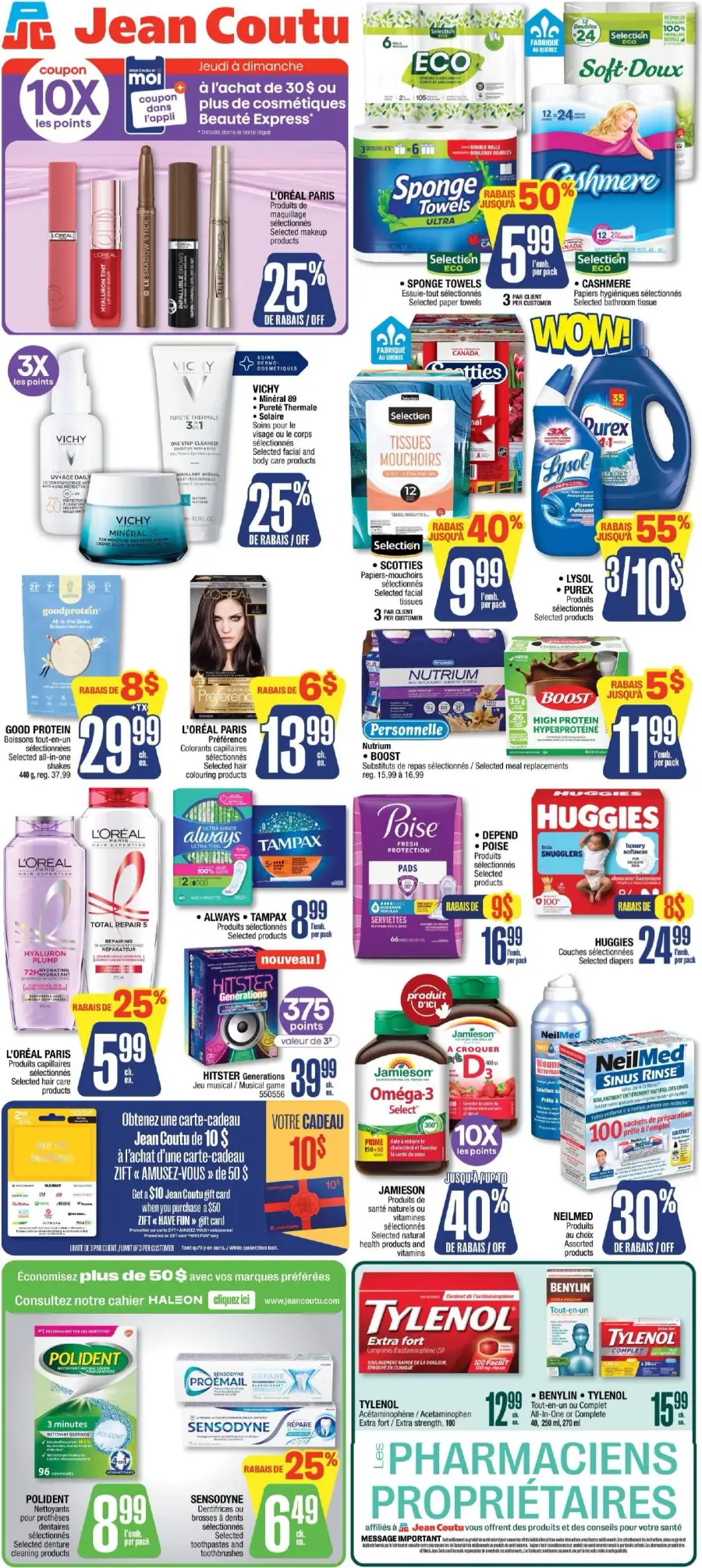Page 2 du circulaire Jean Coutu.