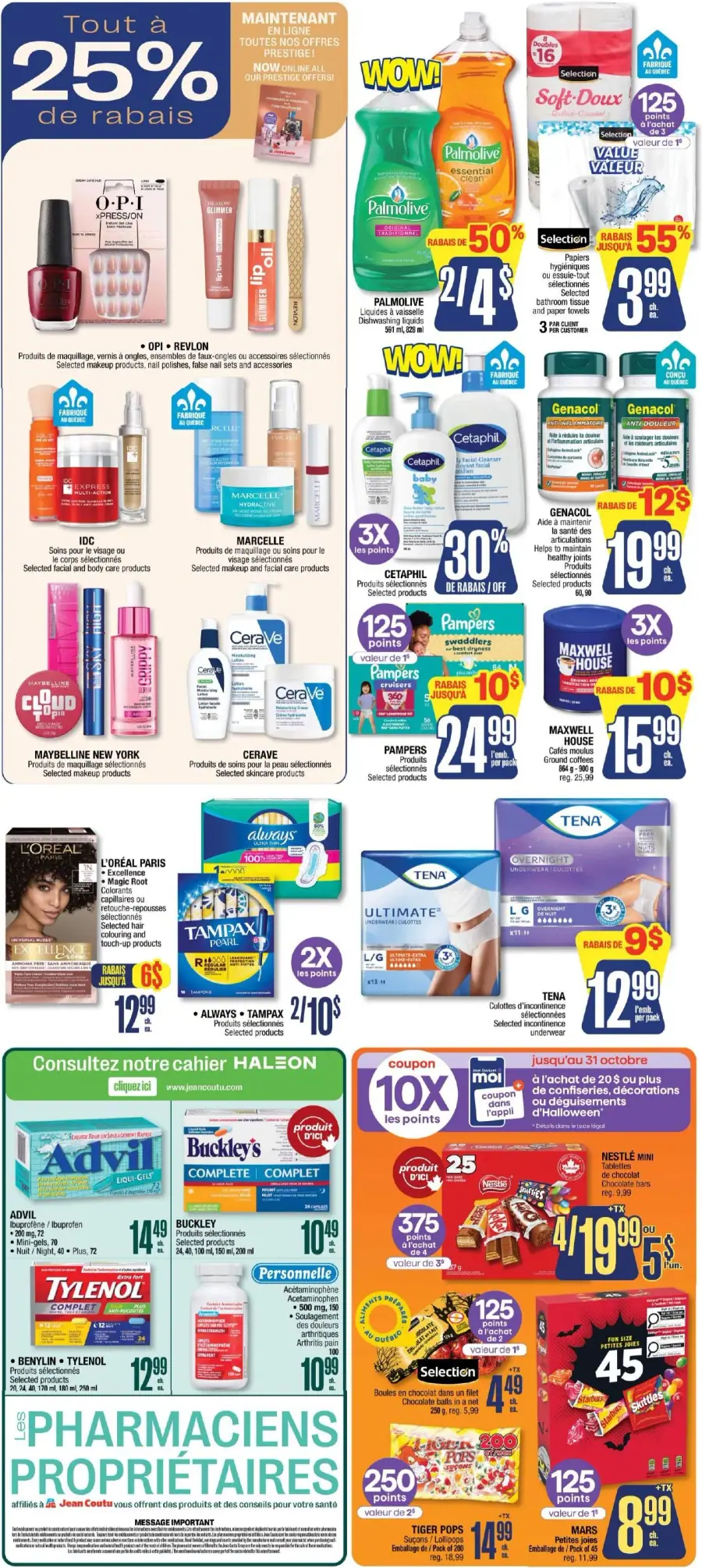 Page 2 du circulaire Jean Coutu.