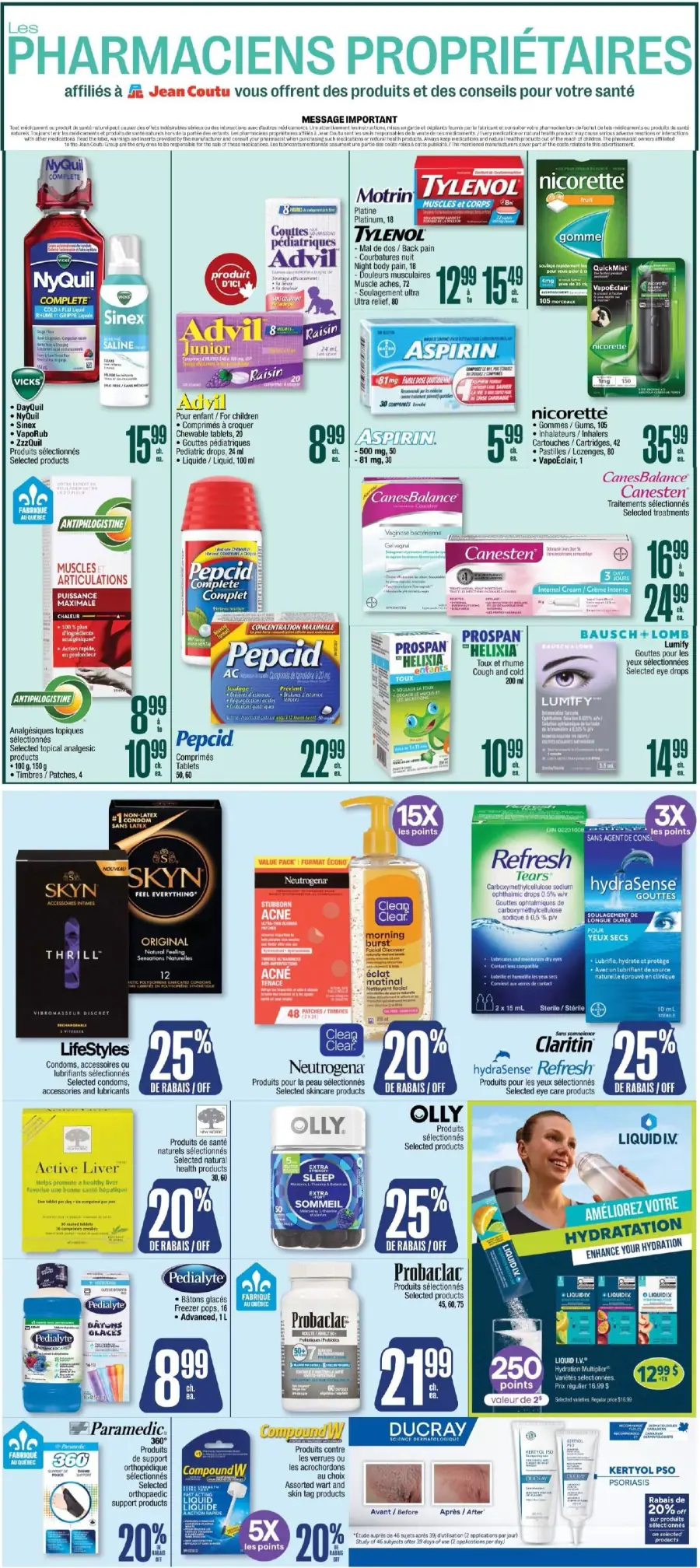 Page 4 du circulaire Jean Coutu.