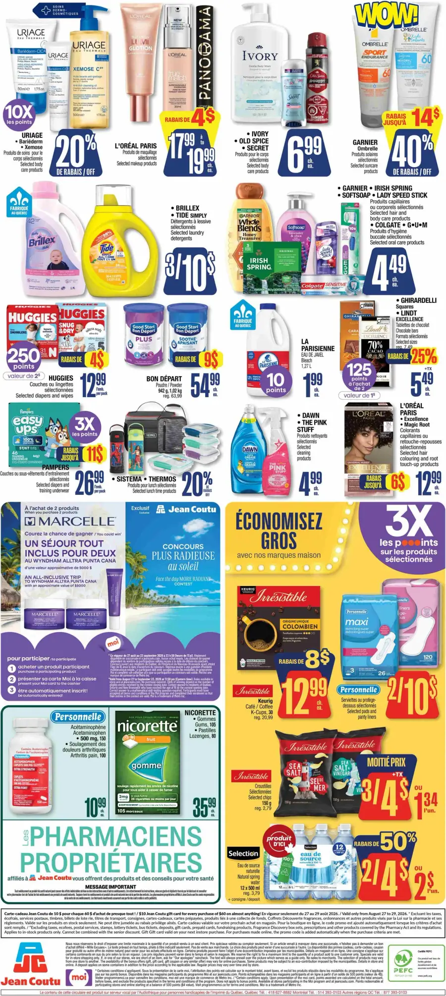 Page 2 du circulaire Jean Coutu.