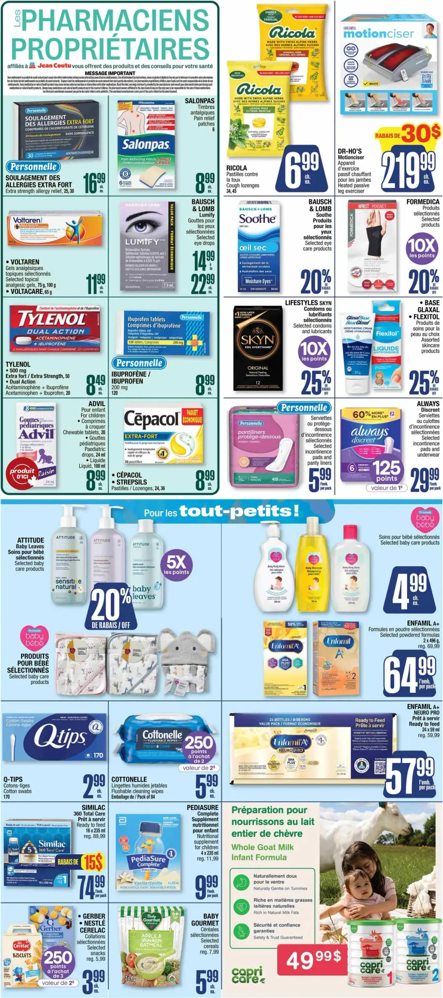 Page 5 du circulaire Jean Coutu.