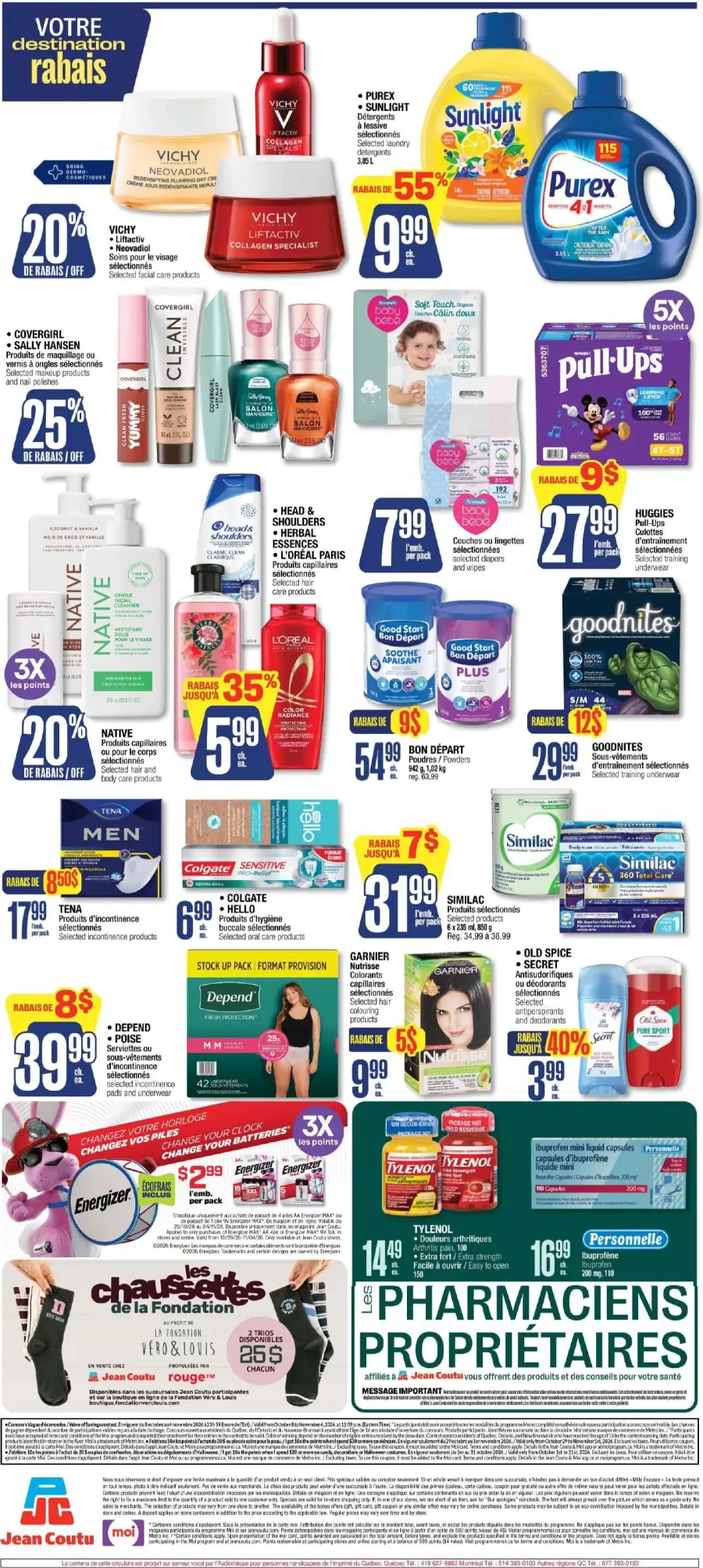 Page 3 du circulaire Jean Coutu.